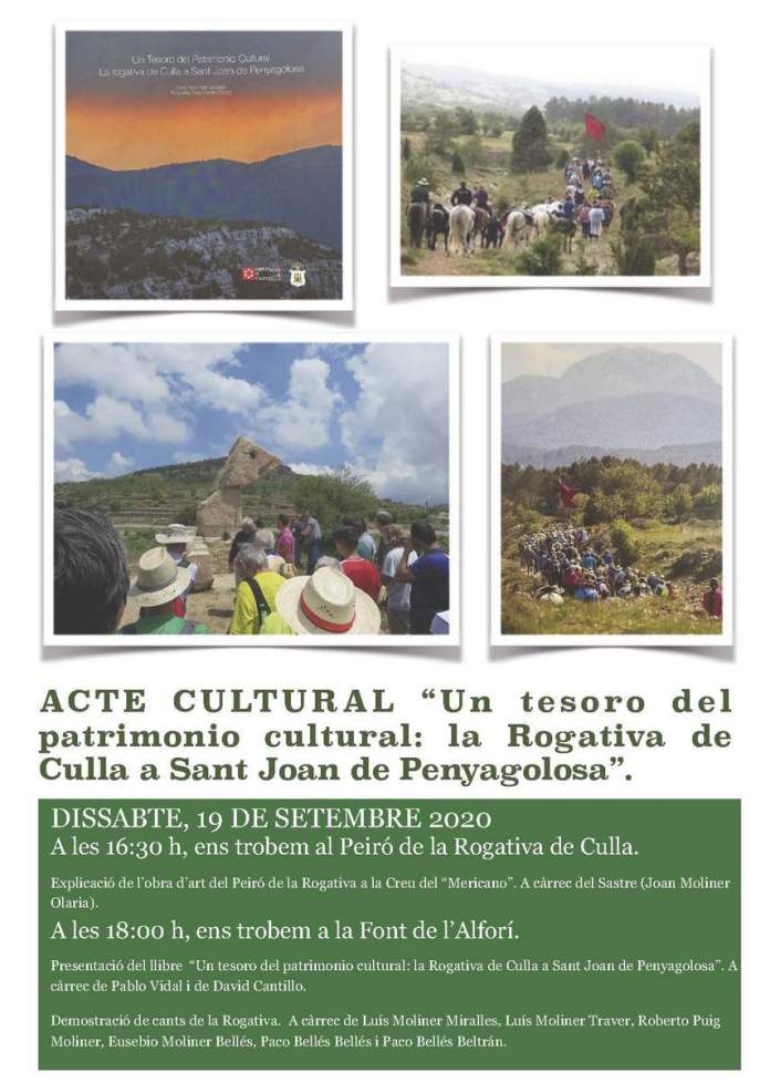 Actos culturales: Rogativa de Culla a Sant Joan de Penyagolosa 